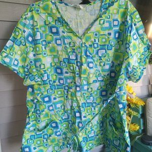 Women scrub shirt